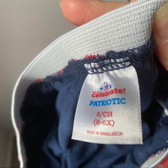 American Flag Fourth of July Festive Skirt - 6 - Picture 6 of 7